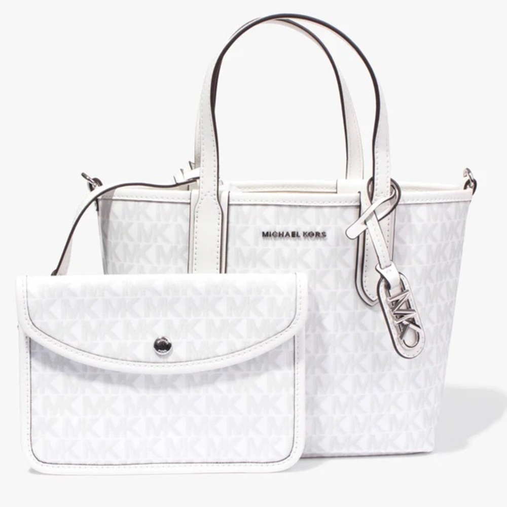 Limited Edition Michael Kors White Mini Tote Bag